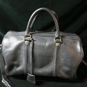 Louis Vuitton Sofia Coppola Black Leather Bag NICE!